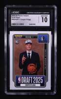 Cooper Flagg 2025-26 Panini Instant Draft Night #NBADN1 RC (CGC 10) at PristineAuction.com