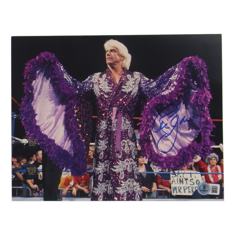 Ric Flair Signed WWE 8x10 Photo (Beckett) at PristineAuction.com Ric Flair Signed WWE 8x10 Photo (Beckett) at PristineAuction.com