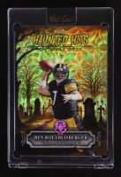 Ben Roethlisberger 2025 Wild Card Haunted Hits Monster Hunt Haunted Cemetery Yellow Donut #HHC-BR #2/2 at PristineAuction.com