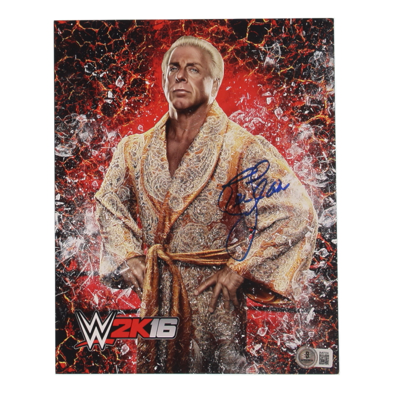 Ric Flair Signed WWE 8x10 Photo (Beckett) at PristineAuction.com Ric Flair Signed WWE 8x10 Photo (Beckett) at PristineAuction.com