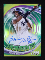 Bernie Williams 2025 Finest Moments Autographs Green Refractors #FMABWI #67/75 at PristineAuction.com