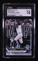 Aaron Judge 2025 Topps Now Off-Season #OS8 (CGC 10) at PristineAuction.com