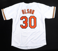 Gregg Olson Signed Jersey Inscribed "89 AL ROY" (RSA) at PristineAuction.com