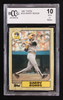 Barry Bonds 1987 Topps #320 RC (BCCG 10) at PristineAuction.com