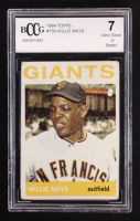 Willie Mays 1964 Topps #150 (BCCG 7) at PristineAuction.com