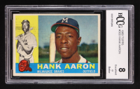 Hank Aaron 1960 Topps #300 (BCCG 8) at PristineAuction.com