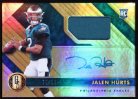 Jalen Hurts 2020 Panini Gold Standard Jsy Autographs #207 #017/99 RC at PristineAuction.com