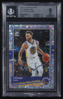 Stephen Curry 2020-21 Panini Donruss Optic Fast Break Holo #17 (BGS 9) at PristineAuction.com