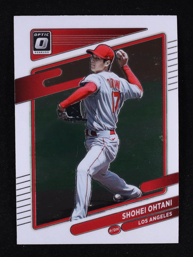 Shohei Ohtani 2021 Donruss Optic #192 at PristineAuction.com Shohei Ohtani 2021 Donruss Optic #192 at PristineAuction.com