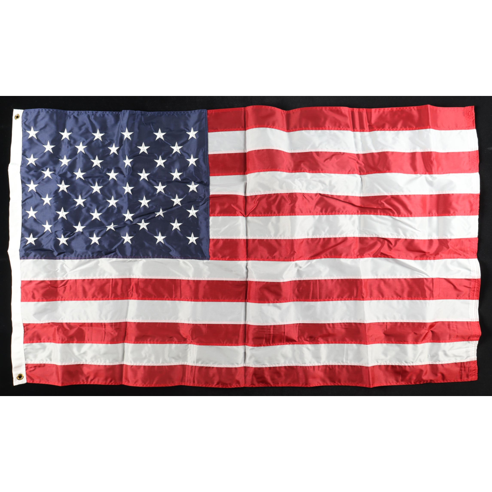 American Flag Flown Over the Capitol on January 20, 2025 to Commemorate Donald Trump's Inauguration (Architect of the Capitol) at PristineAuction.com