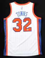 Karl-Anthony Towns Signed Knicks Nike Authentic Jersey (JSA) at PristineAuction.com
