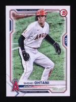 Shohei Ohtani 2021 Bowman #85 at PristineAuction.com
