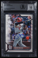 Yadier Molina Signed 2022 Bowman #92 (BGS) at PristineAuction.com