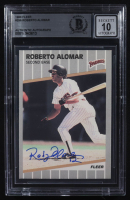 Roberto Alomar Signed 1989 Fleer #299 (BGS) at PristineAuction.com