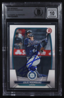 Julio Rodriguez Signed 2023 Bowman #96 (BGS) at PristineAuction.com