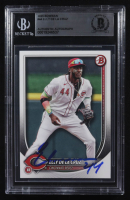 Elly De La Cruz Signed 2025 Bowman #44 (BGS) at PristineAuction.com