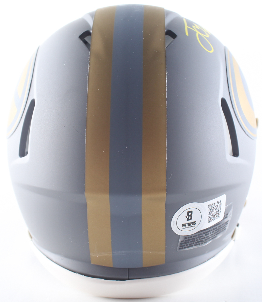 Jordan Love Signed Packers Slate Alternate Speed Mini Helmet (Beckett) at PristineAuction.com Jordan Love Signed Packers Slate Alternate Speed Mini Helmet (Beckett) at PristineAuction.com