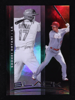 Shohei Ohtani 2021 Panini Chronicles Black #10 at PristineAuction.com