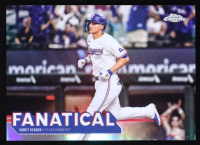 Corey Seager 2025 Topps Chrome Fanatical #FAN11 at PristineAuction.com