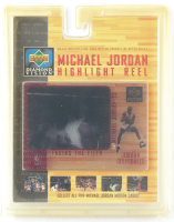 1997-98 Upper Deck Diamond Vision Michael Jordan Highlight Reel In Original Packaging- Taking The Fifth at PristineAuction.com