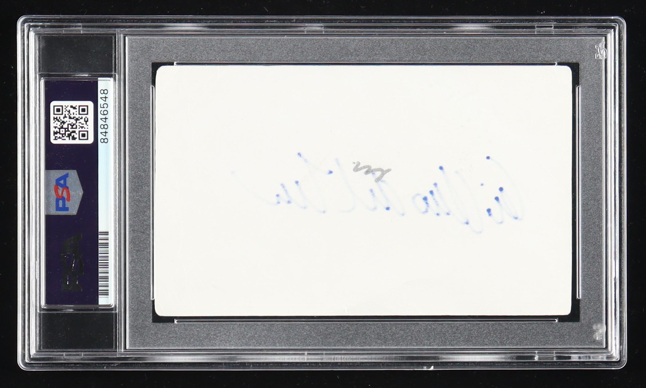 Guillermo Del Toro Signed Index Card (PSA) at PristineAuction.com Guillermo Del Toro Signed Index Card (PSA) at PristineAuction.com