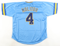 Paul Molitor Signed Jersey (Beckett) at PristineAuction.com