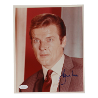 Roger Moore Signed 8x10 Photo (JSA) at PristineAuction.com