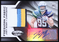 Joey Bosa 2016 Certified Freshman Fabric Mirror Silver Autographs Player-Worn #203 #114/299 RC at PristineAuction.com