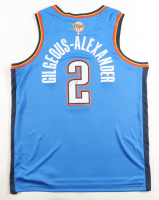 Shai Gilgeous-Alexander Signed Thunder Nike Authentic Jersey With NBA Finals Patch (JSA) at PristineAuction.com