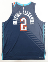 Shai Gilgeous-Alexander Signed Thunder Nike Authentic Jersey (JSA) at PristineAuction.com