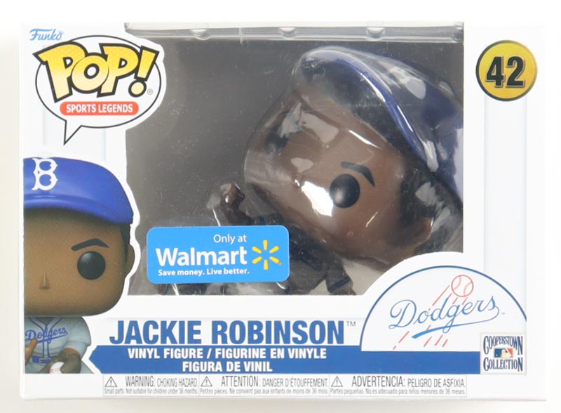 Jackie Robinson #42 Funko Pop! Vinyl Figure at PristineAuction.com Jackie Robinson #42 Funko Pop! Vinyl Figure at PristineAuction.com