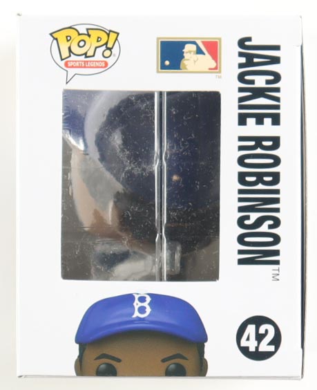 Jackie Robinson #42 Funko Pop! Vinyl Figure at PristineAuction.com Jackie Robinson #42 Funko Pop! Vinyl Figure at PristineAuction.com