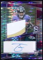 Zay Flowers 2023 Panini Spectra Celestial Jsy Autographs #242 #63/75 RC at PristineAuction.com