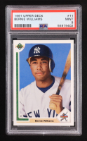 Bernie Williams 1991 Upper Deck #1 RC (PSA 9) at PristineAuction.com