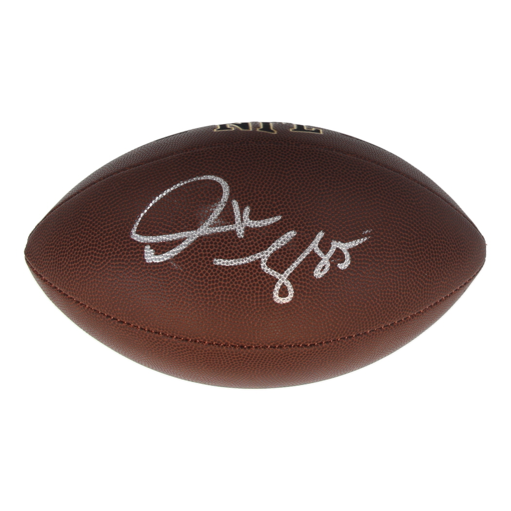 Derrick Mason Signed NFL Football (Schwartz) at PristineAuction.com Derrick Mason Signed NFL Football (Schwartz) at PristineAuction.com