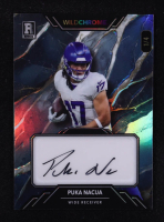 Puka Nacua 2023 Wild Card WildChrome Marble Holo Signatures #WCMA #1/4 RC at PristineAuction.com
