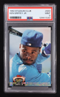Ken Griffey Jr. 1992 Topps Stadium Club #603 (PSA 9) at PristineAuction.com
