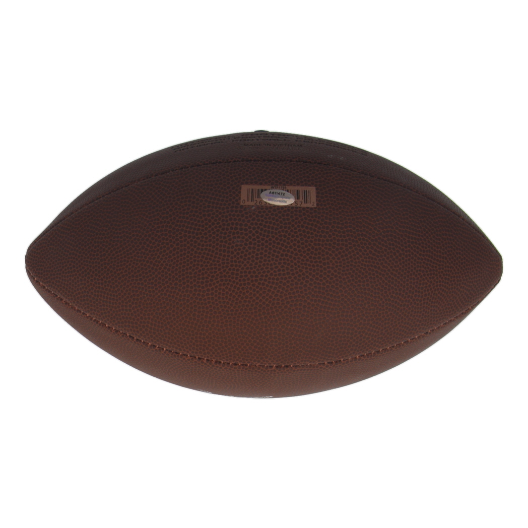 DJ Lagway Signed NFL Football (Schwartz) at PristineAuction.com DJ Lagway Signed NFL Football (Schwartz) at PristineAuction.com