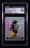 Bryce Underwood 2025 Leaf 15th Anniversary '48 Leaf Shimmer Silver #48B21 RC #2/15 (CGC 10) at PristineAuction.com