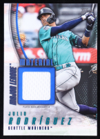 Julio Rodriguez 2025 Topps Major League Materials Blue #MLM2JR #034/150 at PristineAuction.com