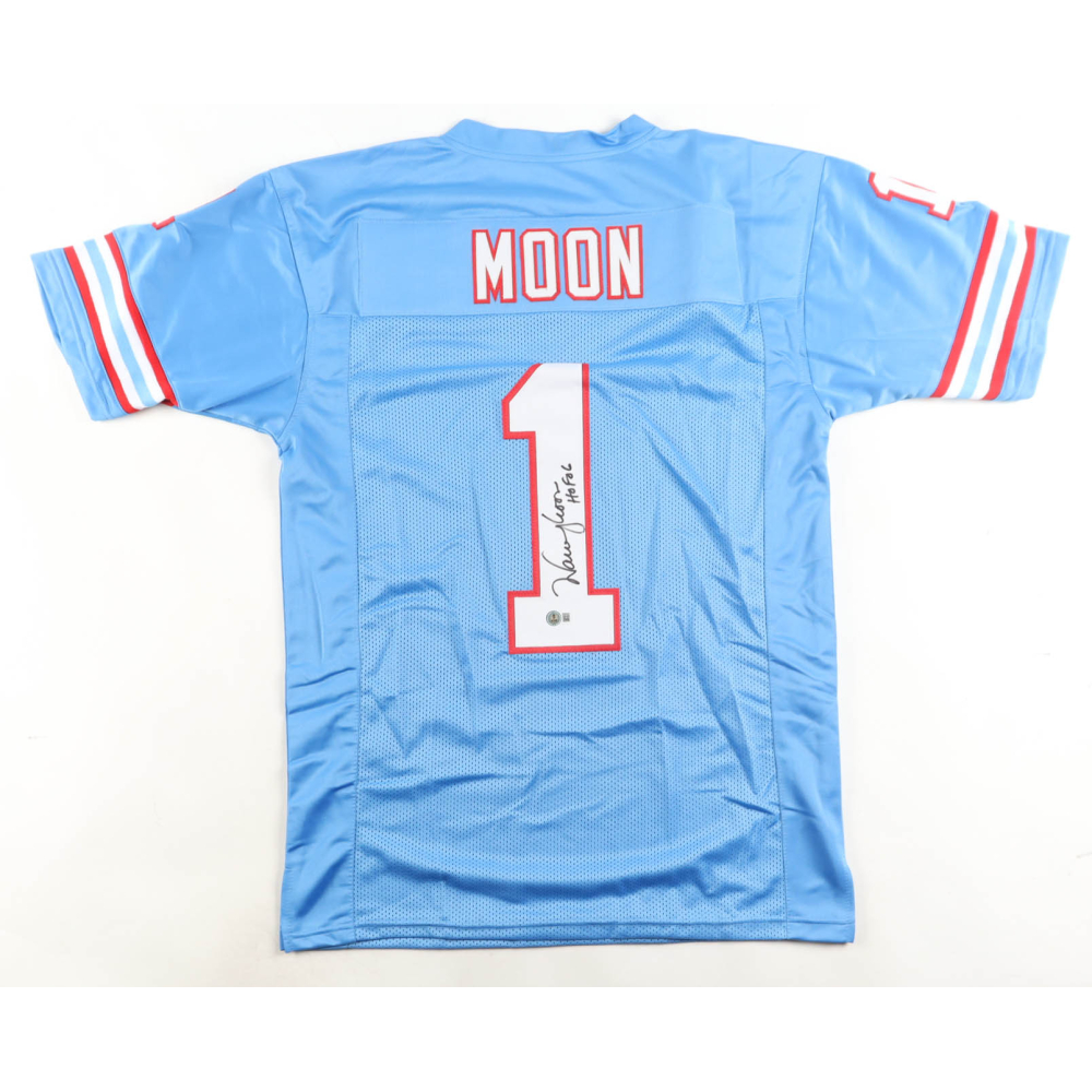 Warren Moon Signed Jersey Inscribed "HOF 06" (JSA) at PristineAuction.com