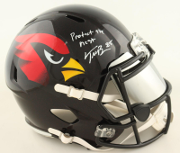 Trey McBride Signed Cardinals Full-Size Speed Helmet with Visor Inscribed "Protect the Nest" (Beckett) at PristineAuction.com