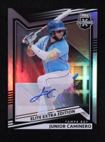 Junior Caminero 2022 Elite Extra Edition Signatures #164 RC at PristineAuction.com