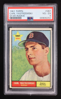 Carl Yastrzemski 1961 Topps Star Rookie #287 RC (PSA 4) at PristineAuction.com