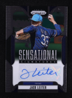 Jack Leiter 2025 Panini Prizm Sensational Signatures #95 at PristineAuction.com