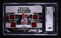 Pete Rose 2024 Leaf Ultimate Sports The Immortals Silver Sparkles #I16 #3/4 (CGC 9) at PristineAuction.com