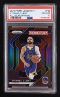 Stephen Curry 2023 Panini Prizm Monopoly All-Star Brown #PS-8 #008/249 (PSA 9) at PristineAuction.com