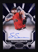 Spencer Schwellenbach 2025 Topps Tier One Break Out Autographs Blue Foil #BOASS #14/99 at PristineAuction.com
