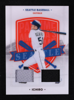 Ichiro 2021 Panini America's Pastime Dual Swatches #91 at PristineAuction.com