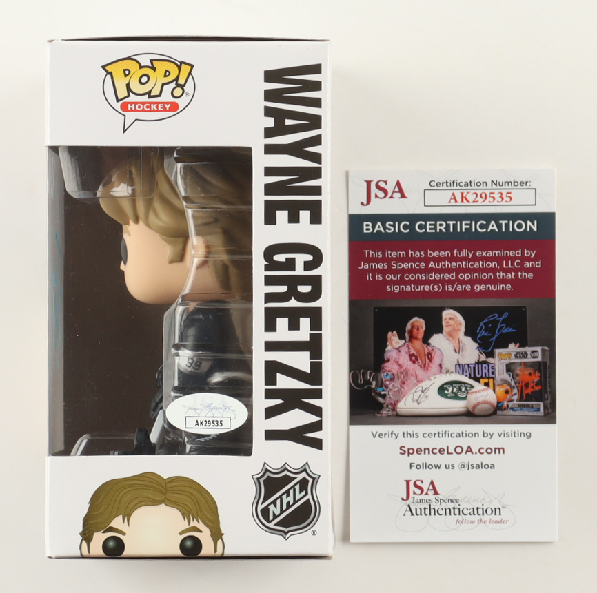 Wayne Gretzky Signed "Kings" #45 Funko Pop! Vinyl Figure (JSA) at PristineAuction.com Wayne Gretzky Signed "Kings" #45 Funko Pop! Vinyl Figure (JSA) at PristineAuction.com
